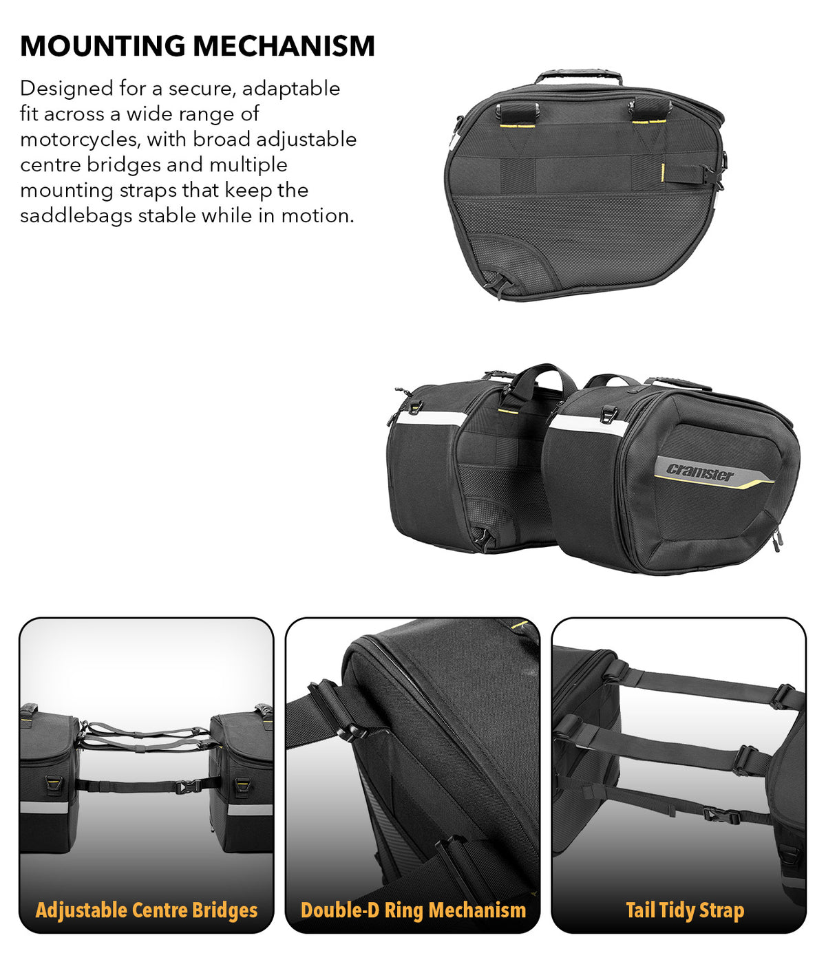 COLT LITE SADDLEBAGS 54L